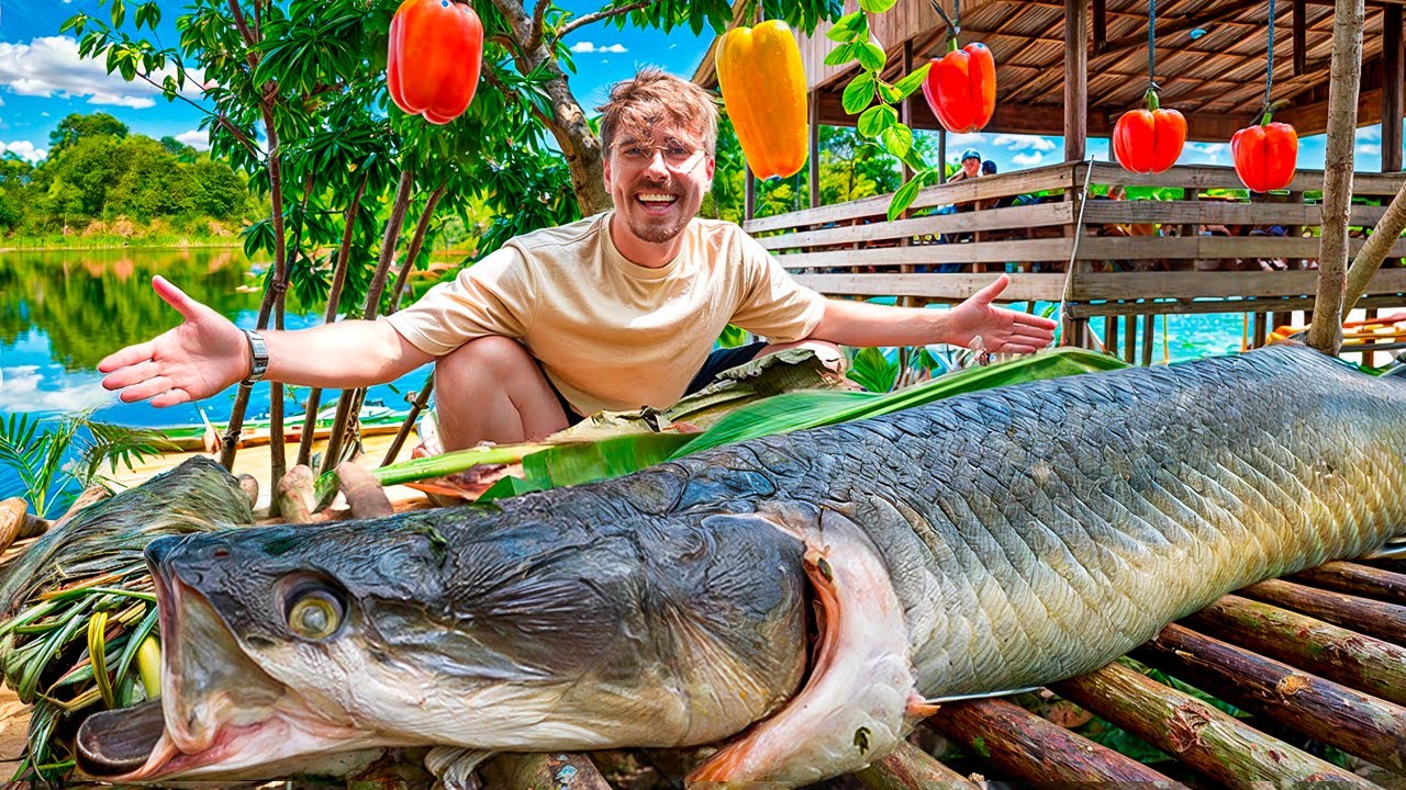 CHURRASCO DE PEIXE NA ILHA DO COMBU I Comida raiz de Belem do pará