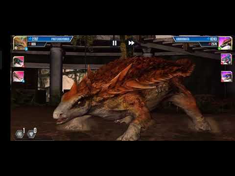 Legendary Indoraptor vs Yudon / Jurassic world the game #1487