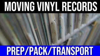 MOVING VINYL RECORDS?  TRY THIS: how I prep, pack, and transport vinyl records