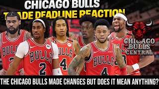 LET THE REBUILD BEGIN | Chicago Bulls Made Changes But Direction Is Still Not Clear!