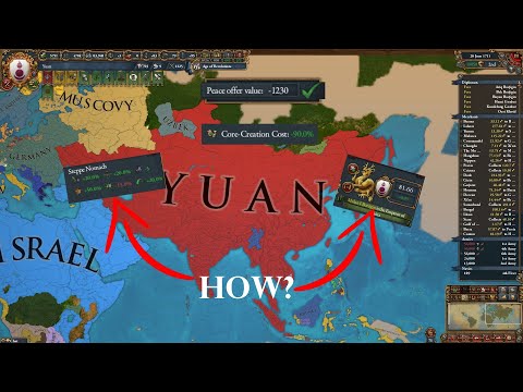 EU4 Emperor of China Horde Exploit (1.34) - How to Break the Game as a Nomad