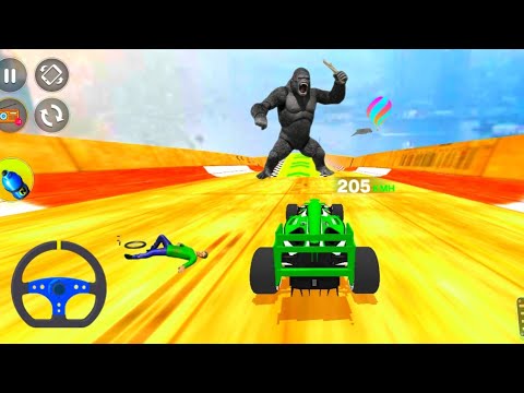 Formula Ramp Car  Stunts Gameplay – Impossible Car Stunts – Android Games #27