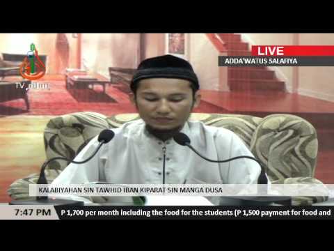 Kalabiyahan sin Tawhid iban Kiparat sin Manga Dusa by Sheikh Bashier Sahijuan (Tausug)