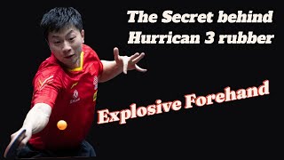 The Forehand SECRET of China Nation Team on H3 rubber Power Generation
