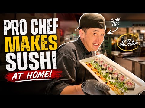 How a Pro Chef Makes Sushi at Home