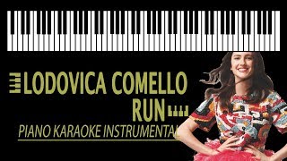 LODOVICA COMELLO - Run da &quot;Una Canzone per me&quot; KARAOKE (Piano Instrumental)