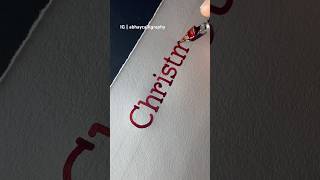Merry Christmas🎄 #calligraphy