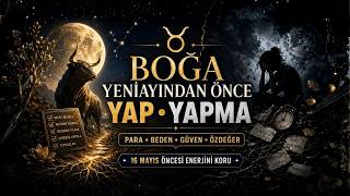 Boğa Yeniayından Önce Yap – Yapma! 16 Mayıs’a Kadar Enerjini Koru