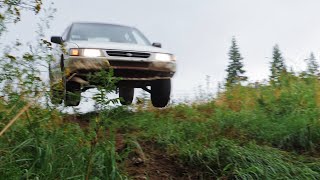 Boosted Legacy Jumps 40 Feet + Welding the Diff and New Clutch