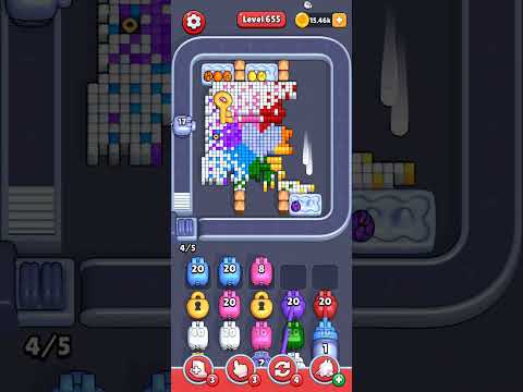 Pixel Flow Level 655 Walkthrough