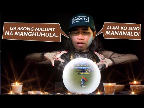 Ganito Ako Kalakas Mag Predict ng Resulta ng Laro