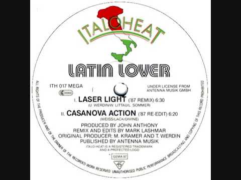 Latin Lover – Casanova Action ('87 Re-Edit)