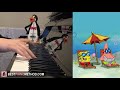 Spongebob Squarepants Living In The Sunlight By Tiny Tim Piano Cover By Amosdoll