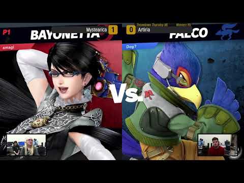 Throwdown Thursday 86 - Winners R5 - (Bayonetta) Mystearica vs Artiria (Falco)