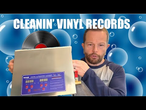 Cleaning vinyl records with a Vevor ultrasonic: an unboxing, review, and does it beat my DIY unit?