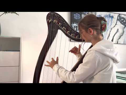 "Flower" für Harfe von Katrin Unterlercher