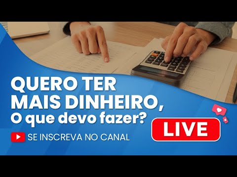 Thumbnail do vídeo sobre finanças