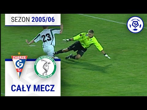 (2/2) Górnik Zabrze - Dyskobolia Grodzisk Wlkp. | CAŁY MECZ | Ekstraklasa 2005/06 | 2. Kolejka