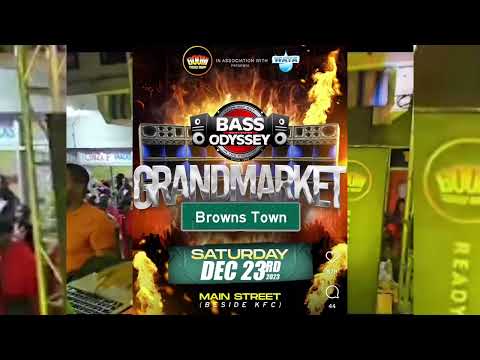 Bass Odyssey, Damion Delingy, Villy di Gunna & Steppa @ Browns Town, Grand Market 2023 Pt 1
