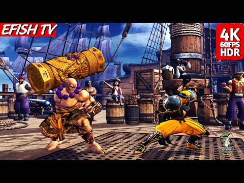 Wan-Fu vs Hattori Hanzo (Hardest AI) - Samurai Shodown | 4K 60FPS