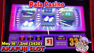 Triple Double Butterfly Slot Max Bet $45/ 3 Reel 9 Lines at Pala Casino