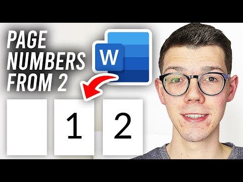 How To Start Page Numbering From Page 2 In Word - Full Guide