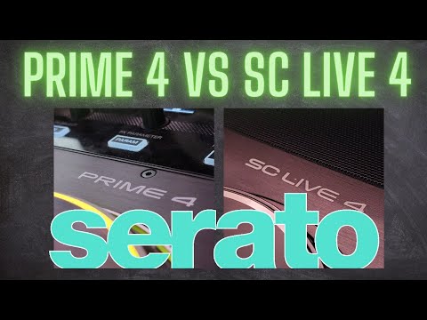 Denon DJ  Prime 4 vs Denon DJ SC Live 4 - Serato test