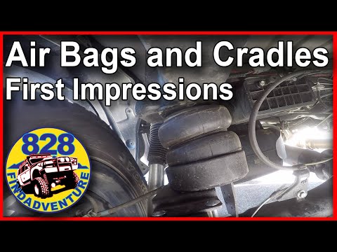 Firestone Air Bags and Cradles on a Toyota Tundra lets check them out.