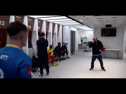 Ted Lasso - Jamie punches his dad (Roy Kent hugs Jamie)