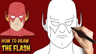 How to draw the Flash - Easy step-by-step drawing lessons for kids