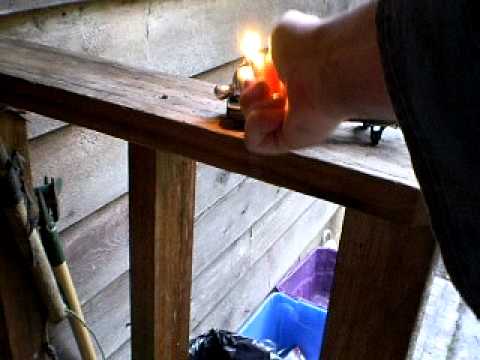 Sand casted Cannon being fired