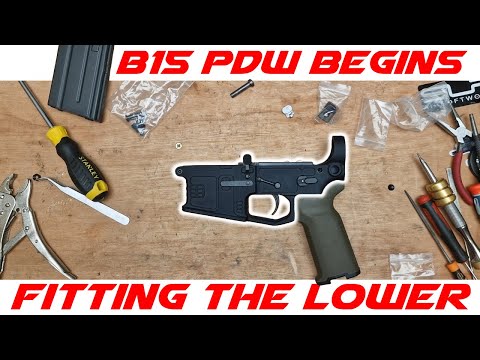 Tokyo Marui SLR B15 PDW Build - Part 1