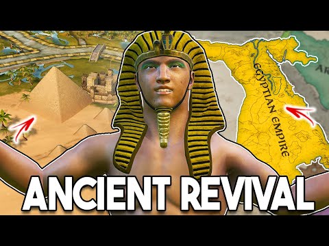 I Revived ANCIENT EGYPT into the MOST POWERFUL EMPIRE in CK3
