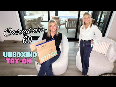 Ageless Style: Stitch Fix Unboxing & Try-On + Amazing Pants for Mature Women