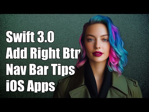 Swift 3.0: How to Add a Right Button to Navigation Bar in iOS Apps