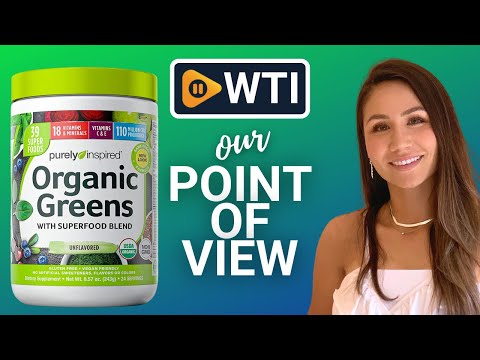 Organic Greens Powder Smoothie Mix - WTI product video review
