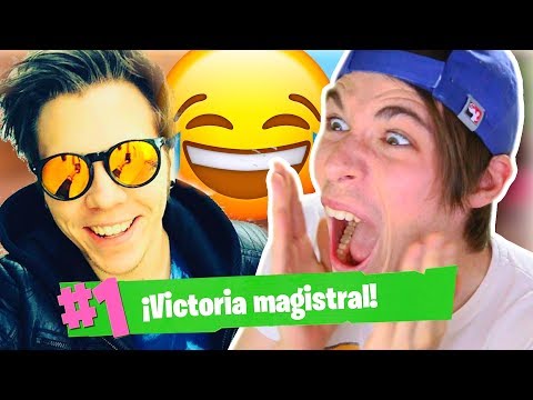 Matando a Rubius y AuronPlay (Y sus reacciones 😂) | MEJORES MOMENTOS #YTBattleRoyale FORTNITE