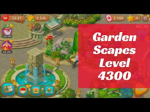 Gardenscapes Level 4300