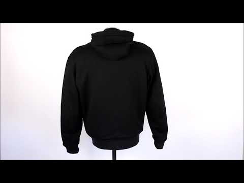 Bering Hoodiz Reinforced Motorcycle Hoody Black - 360 HD | Bikerheadz.co.uk