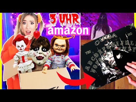 KAUFE & ÖFFNE um 3 Uhr Nachts niemals dieses Halloween PAKET aus Amazon wenn Du zu Haus bist