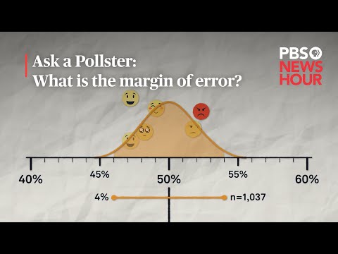 Ask a pollster: What is the margin of error?