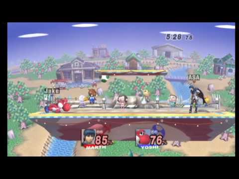 LQF Marth(asa) vs Yoshi(Firefly) 1-3