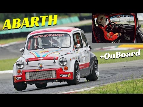 Fiat Abarth 1000 TCR by Harald Dietze - Abarth Track Day at Varano de' Melegari - Actions + Onboard!