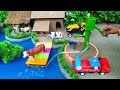 DIY How To Make Cow Shed House Of Animals Horse House Cow Shed Mini Hand Pump Woodwork 02