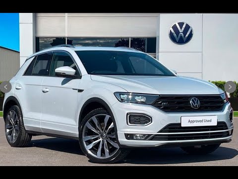 Approved Used Volkswagen T-Roc 2.0 TDI DSG White Silver | Wrexham Volkswagen