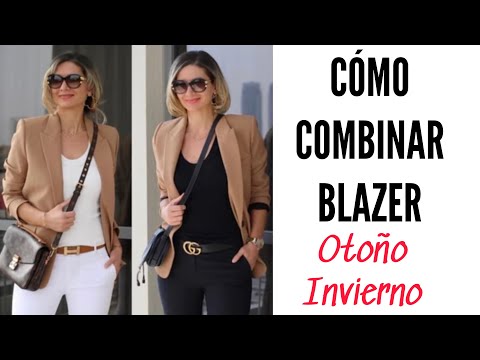 MODA 2022 PARA MUJER CÓMO COMBINAR UN BLAZER DE MODA DIFERENTES LOOKS EN TENDENCIA 2022 💋