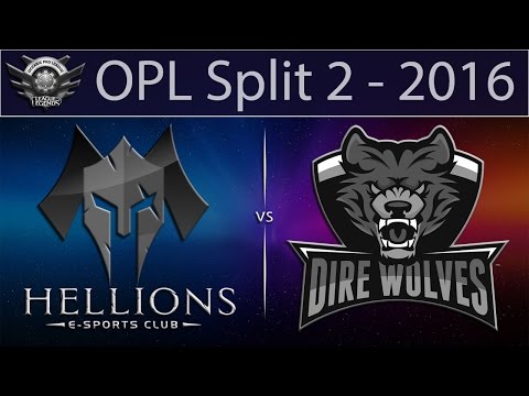 [LoL VODs] HLN vs DW Game 1 | OPL 2016 Split 2 (07.06.2016) - Hellions e-Sports Club vs Dire Wolves
