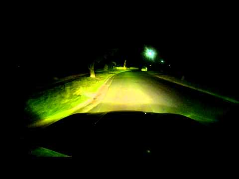 06 wrx oem HID with 3000K HID golden yellow