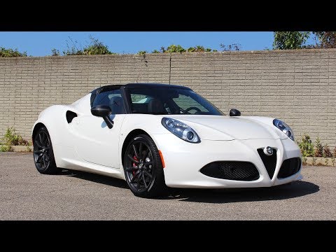 The $70,000 Baby Ferrari? | 2016 Alfa Romeo 4C Spider Review!