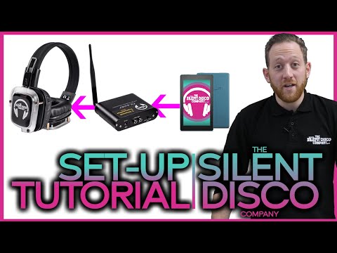 Silent Disco Dry Hire Set-Up - The Silent Disco Company